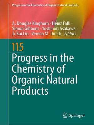 cover image of Progress in the Chemistry of Organic Natural Products 115